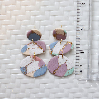 Spring Confetti Elegant Earrings