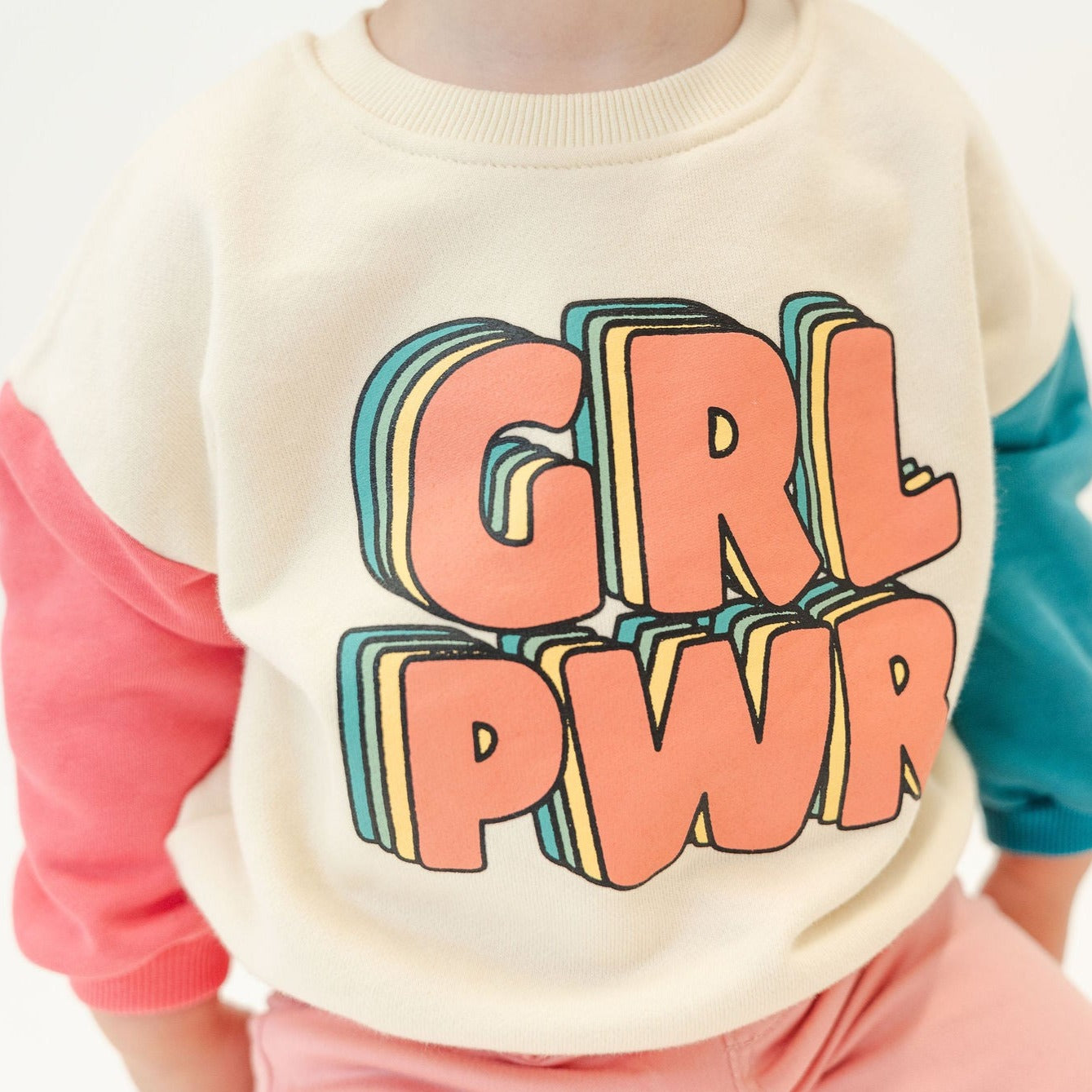 GRL PWR Bubble Sweater and Romper