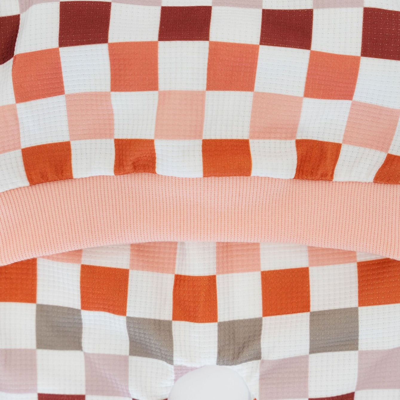 Checkered Pink Matching Set